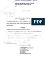 McCusker KS Case Default Request