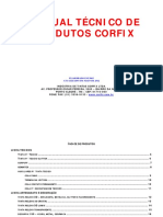 Manual técnico de produtos Corfix