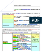 Consecutio Temporum Concordancia Dos Tempos PDF