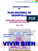 Plan Nacional de Desarrollo Bolivia