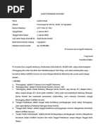 Contoh Surat Perjanjian Asuransi Contoh Surat