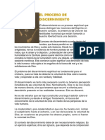 Proceso de Discernimiento