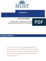 Lecture 4 (Projectile, Force and Friction) PDF