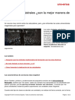 Clases Magistrales Mejor Manera Aprender PDF