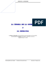 UNIDAD I - Demanda, Oferta, Equilibrio Mdo, Elasticidades PDF