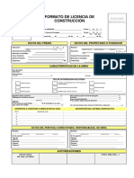 Formato Licencia Construccion012 PDF