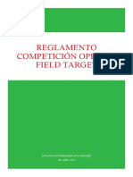 Reglamento Field Target