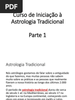 01 Curso de Iniciação à Astrologia Tradicional
