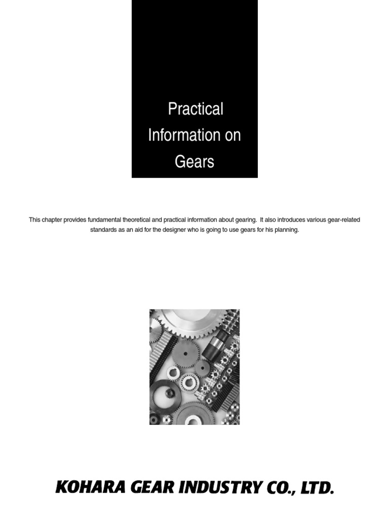 Essential Gear Design Principles | PDF