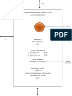 Format Penulisan Laporan Praktikum Kimia Dasar I-1