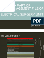A Part of Risk Management File of ESU