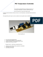 PIC Temperature Controller PH Probe Amplifier