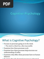 Cognitive Psychology IB