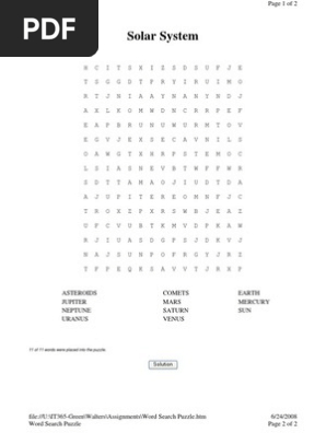 word search