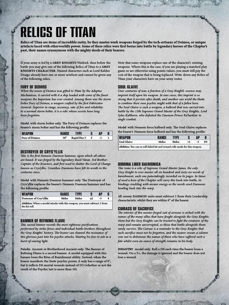Wh40k Codex Grey Knights 2017 ENG 51 | Speculative Fiction