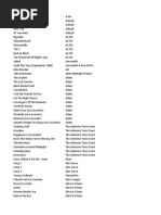 Download My Playlist by pedroscruiser SN36036990 doc pdf