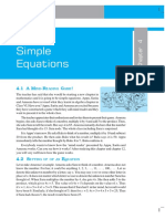 7 - 4 Simple Equations PDF