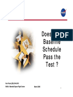 Baseline Schedule Checks