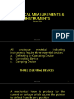 Electrical Measurements and Instruments