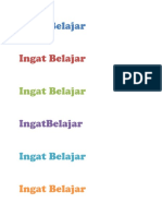 Ingat Belajar