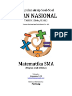 Kumpulan Arsip Soal UN Matematika SMA Program BAHASA Tahun 2008-2012 Per Bab PDF