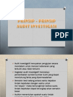 Prinsip - Prinsip Audit Investigasi