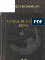 Bacigalupo Enrique - Manual de Derecho Penal