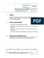 Manual de Organización y Funciones de empresa frutícola