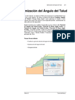 Tutorial 22 - Slope Angle Optimization (Spanish)