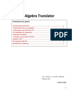Manual de Relational Algebra Translator PDF