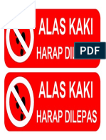 ALAS KAKI