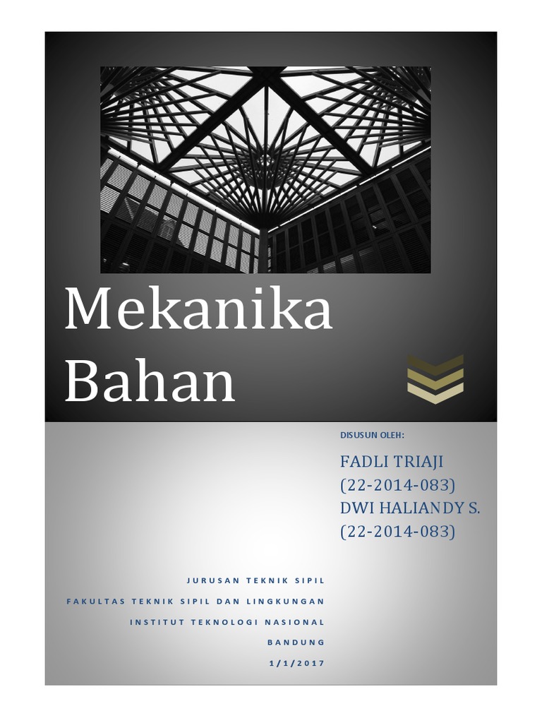 Cover Mekanika Bahan