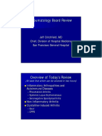 Rheumatology Broad Review