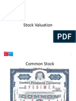 04 Stock Valuation