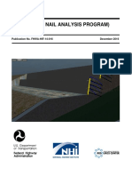 Soil Nail Design Program Manual