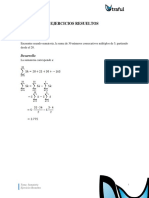 Sumatoria - Ejercicios - Desarrollados PDF