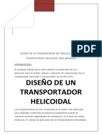 Diseno de Transportadores Helicoidales