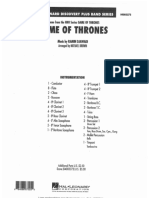 Game of Thrones Conductor Score PDF