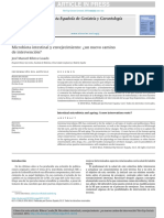 Microbiota Intestinal y Envejecimiento