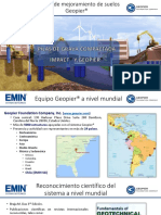 CDT Seminario Mejoramiento de Suelos y Cimentaciones Especiales Marcelo Garrido Iván Cañete Emin Sistemas Geotécnicos1