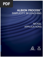 The Albion Process For Nickel Applications