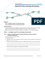 1.3.2.5 Packet Tracer - Investigating Directly Connected Routes Instructions