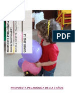 Propuesta Pedagogica de 2 A 3 Años PDF