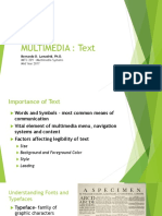 III Multimedia Text