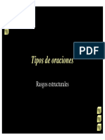 Tipos de Oraciones PDF