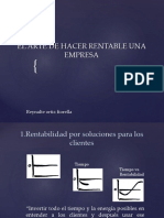 Arte de Hacer Rentable Una Empresa