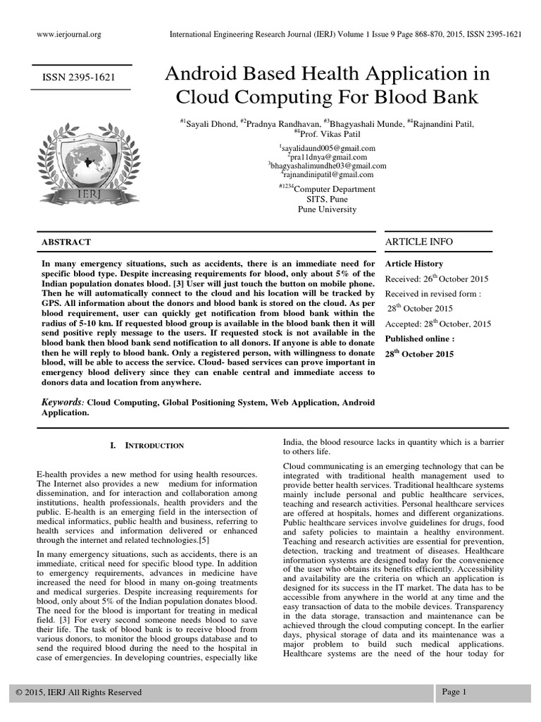 Why give blood essay image