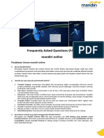 FAQ Mandiri Online PDF