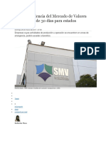 Superintendencia Del Mercado de Valores - 2c Reporte de Diario