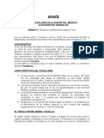 Apunte El Feudalismo en La Europa Del Medievo Antecedentes Generales 38053 20151110 20150720 110907